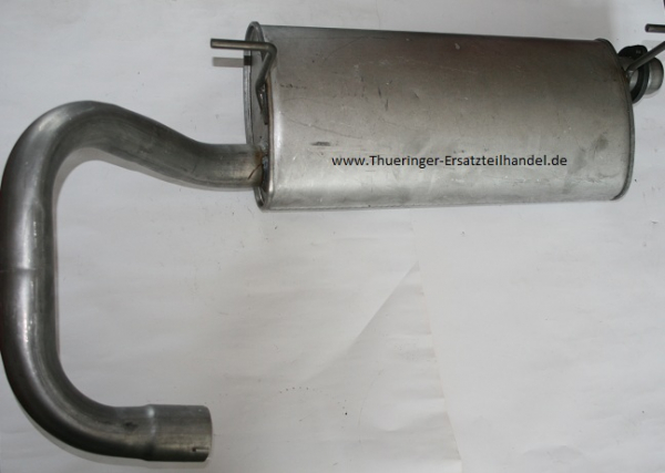 Hauptschalldämpfer nach oben 0203050